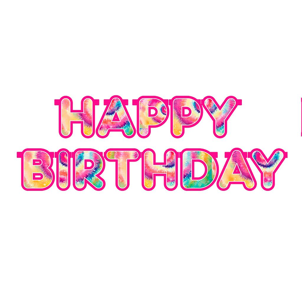 LETRERO FELIZ CUMPLEAÑOS TDY