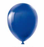 GLOBOS 12&quot; AZUL ROYAL 15 PZ