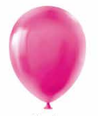 GLOBOS 12&quot; FUCSIA 15 PZ