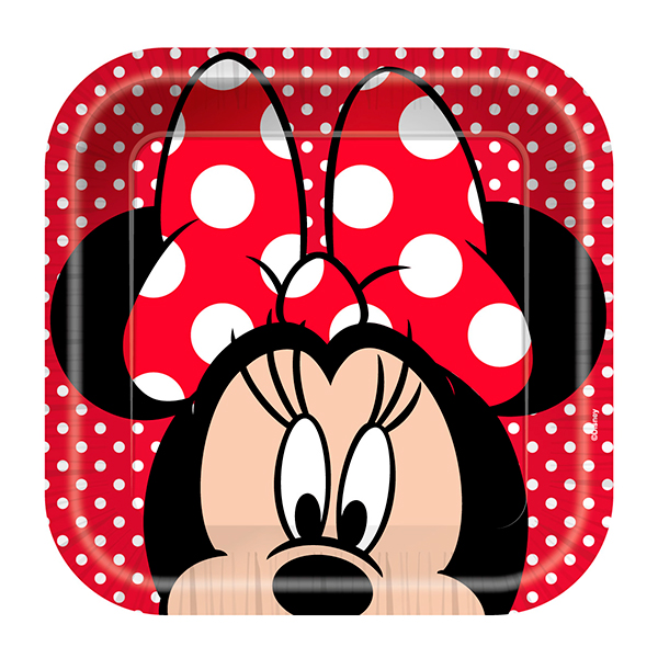 PLATOS PIÑATERIA MINNIE MOUSE 7&quot;