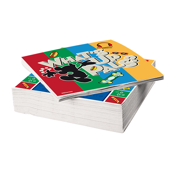 SERVILLETAS MICKEY MOUSE 12 PZ