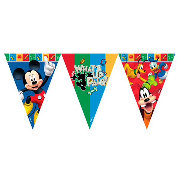 BANDERINES MICKEY MOUSE 10 PZ