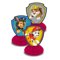 CENTRO DE MESA PAW PATROL 3 PZ