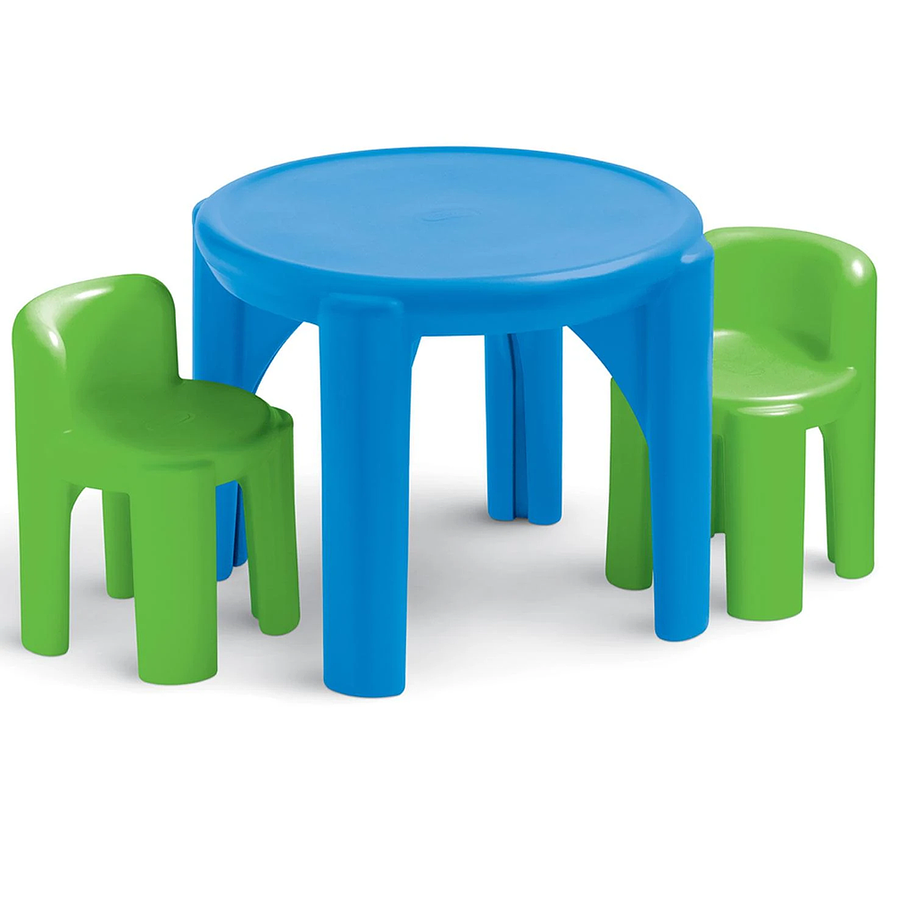 MESA C/SILLA COLOR BRILLANTE