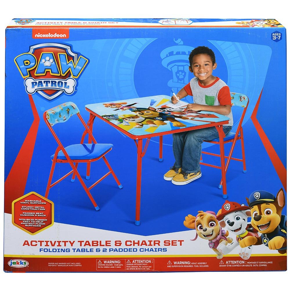 MESA C/SILLA P/ACTIVIDADES PAW PATROL
