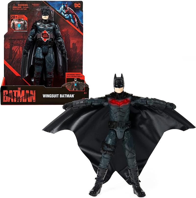 BATMAN FIGURA C/ALAS 12&quot; SURTIDO