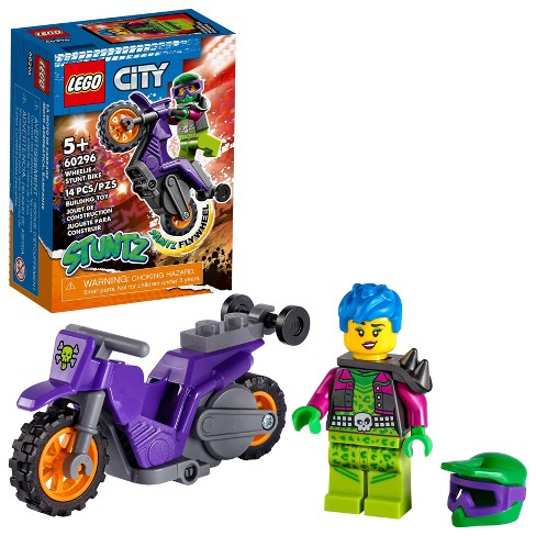 LEGO MOTOCICLETA ACROBACIA CON RUEDAS