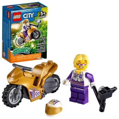LEGO MOTOCICLETA ACROBACIA PARA SELFIE