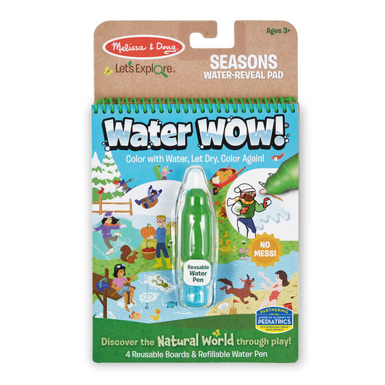 LIBRETA PARA COLOREAR WATER WOW EXPLOREMOS