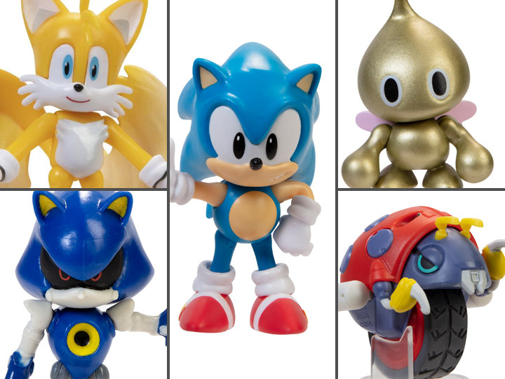 SET DE FIGURA SONIC 2.5&quot;