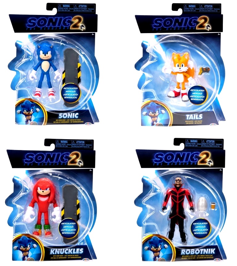 SET DE FIGURA SONIC 2 LA PELICULA