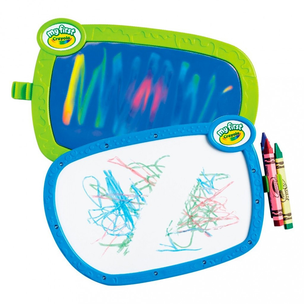 MI PRIMERA PIZARRA C/ CRAYONES LABABLES 2 EN 1