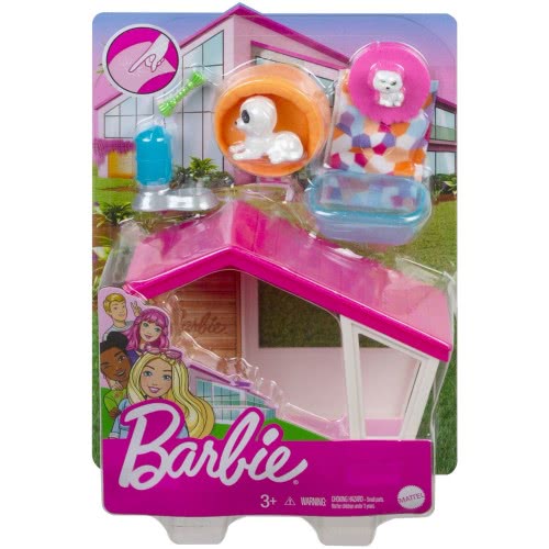 BARBIE MUÑECA CASA DE MASCOTAS