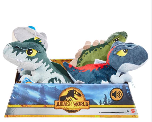PELUCHES DE DINOSAURIO SURTIDOS