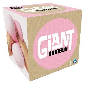 PELOTA GIGANTE ANTI ESTRÉS ROSADA
