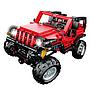 BLOQUES COGO JEEP 4X4 ROJO 501 PZ