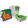 SET DE ALMUERZO CON CORTADOR DE SANDWICH DE DINOSAURIO