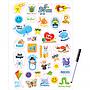 CUADERNO DE TRABAJO KINDERGARTEN WRITE & REUSE 52 PG