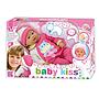 MUÑECA BEBE BABY KISS INTERACTIVA SURTIDA