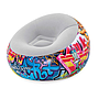 SILLA INFLABLE GRAFITI 1.12MX1.12MX66CM
