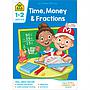 LIBRO DE TRABAJO TIEMPO; DINERO Y FRACCIONES GRADO 1-2