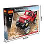 BLOQUES COGO JEEP 4X4 ROJO 501 PZ