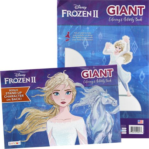LIBRO P/COLOREAR GIGANTE FROZEN 12 PG