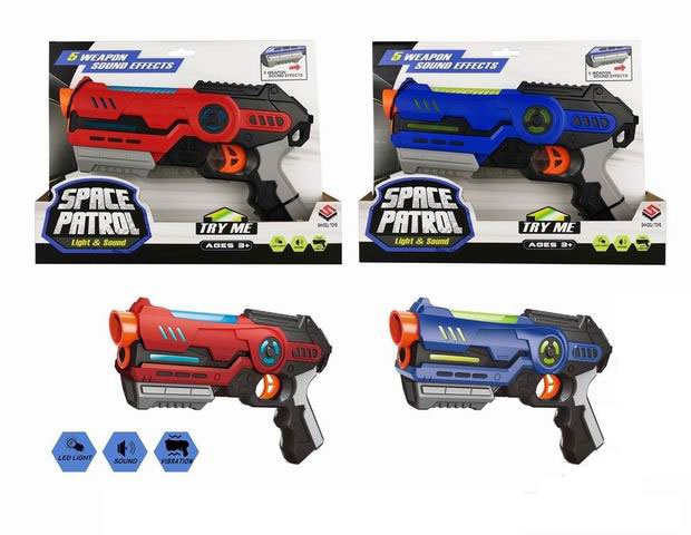 LANZADOR C/LUCES Y SONIDO SPACE PATROL