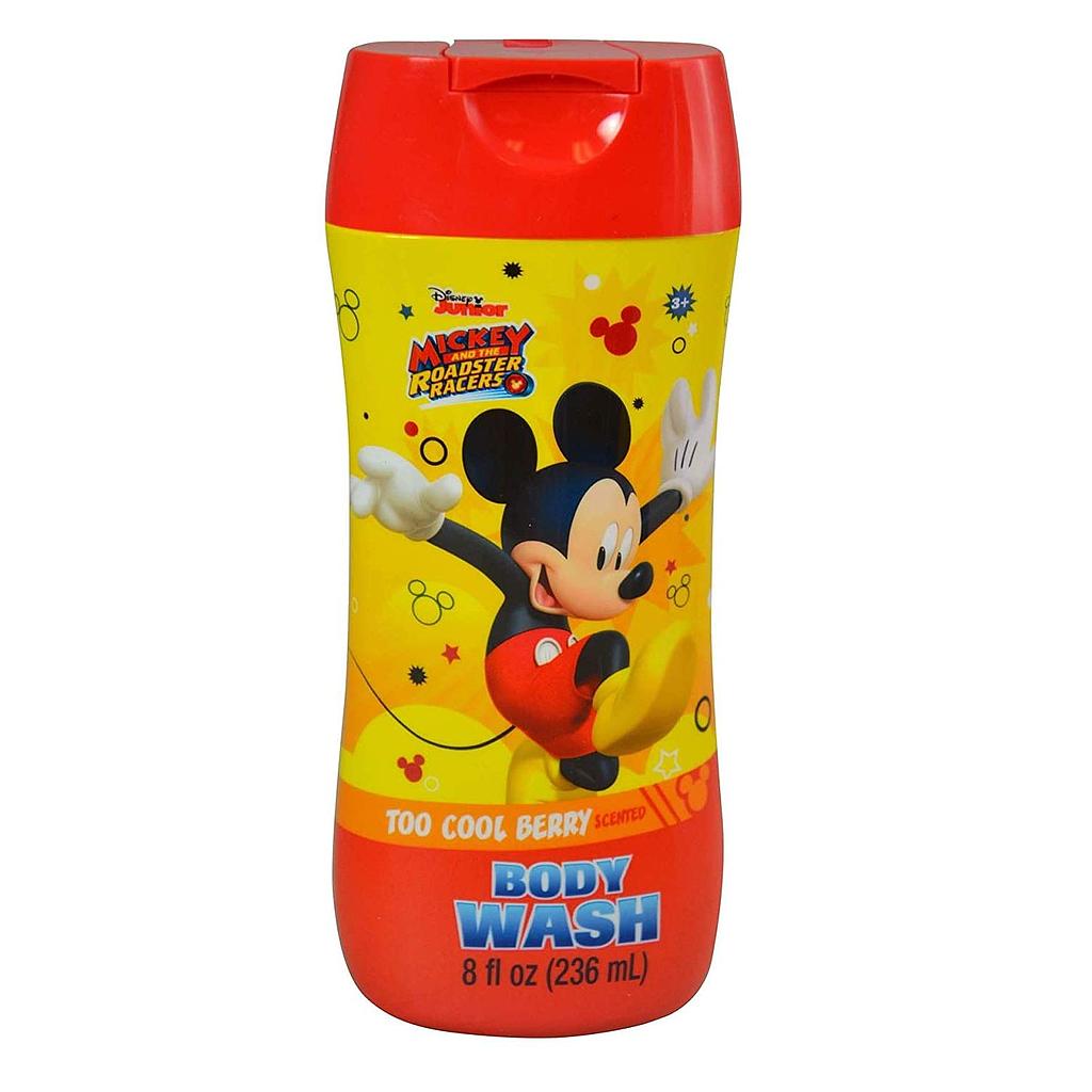 GEL DE BAÑO CORPORAL LIBRE DE PARABENOS MICKEY MOUSE 8OZ